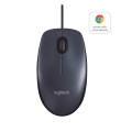 Logitech B100 souris Bureau Ambidextre USB Type-A Optique 800 DPI