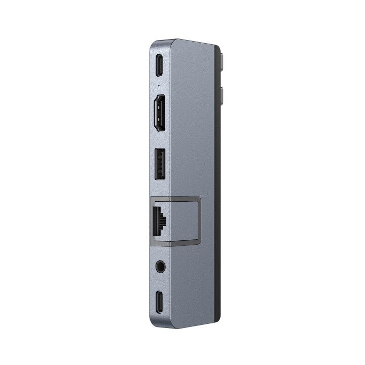 HYPER HD575-GRY-GL station d'accueil USB 3.2 Gen 1 (3.1 Gen 1) Type-C Gris