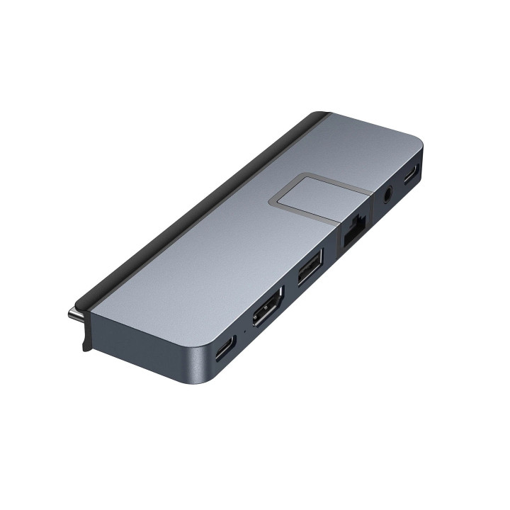 HYPER HD575-GRY-GL station d'accueil USB 3.2 Gen 1 (3.1 Gen 1) Type-C Gris