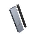 HYPER HD575-GRY-GL station d'accueil USB 3.2 Gen 1 (3.1 Gen 1) Type-C Gris