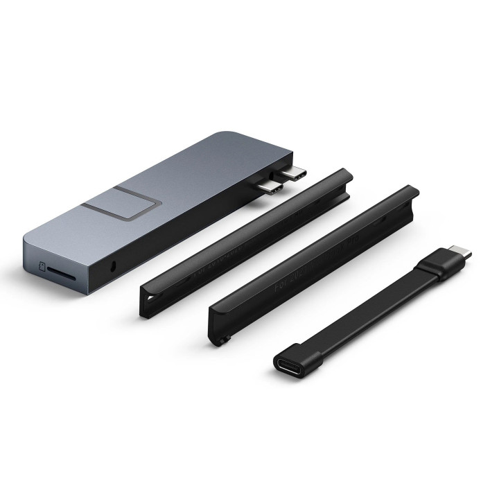 HYPER HD575-GRY-GL station d'accueil USB 3.2 Gen 1 (3.1 Gen 1) Type-C Gris