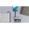 HYPER HD575-GRY-GL station d'accueil USB 3.2 Gen 1 (3.1 Gen 1) Type-C Gris