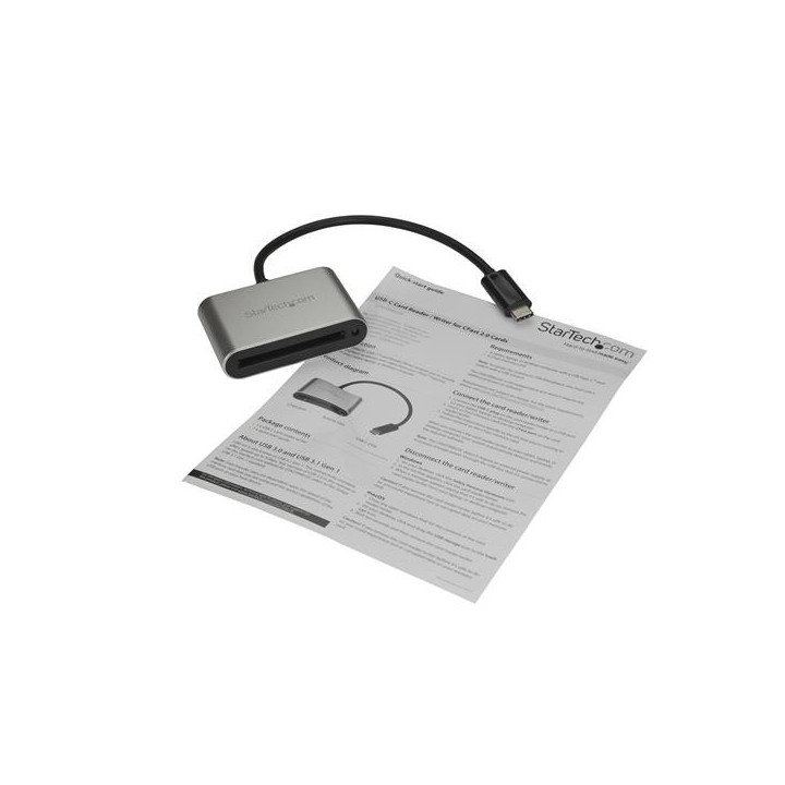StarTech.com Lecteur et enregistreur de cartes CFast 2.0 USB 3.0 - USB-C