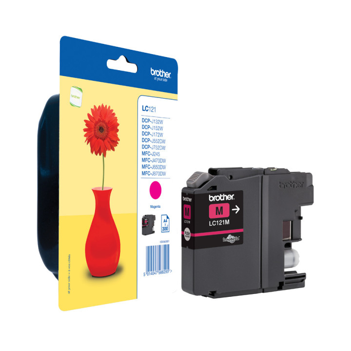 Brother LC121M - Cartouche d'encre originale – Magenta