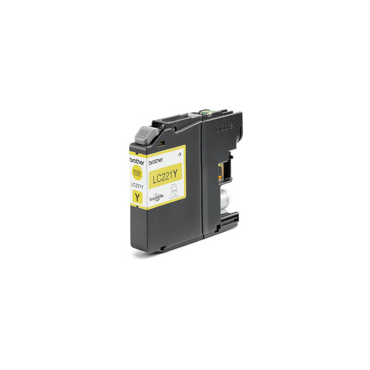 Brother LC221Y - Cartouche d'encre originale - Jaune