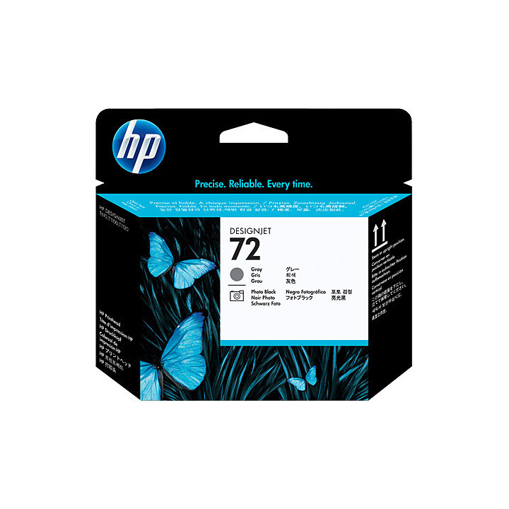HP 72 têtes d'impression grise et noir photo