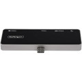 StarTech.com Adaptateur Multiport USB-C - USB-C vers 4K 60Hz HDMI 2.0 - Power Delivery Passthrough 100W - Hub USB 3.0 3 Ports -