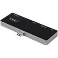 StarTech.com Adaptateur Multiport USB-C - USB-C vers 4K 60Hz HDMI 2.0 - Power Delivery Passthrough 100W - Hub USB 3.0 3 Ports -