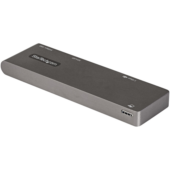 StarTech.com Adaptateur Multiport USB-C pour MacBook Pro/Air - USB Type-C vers HDMI 4K, Alimentation 100W, Slot SD/MicroSD, Hub