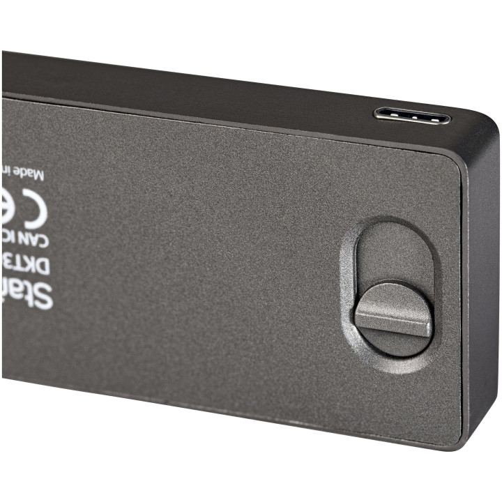 StarTech.com Adaptateur Multiport USB-C pour MacBook Pro/Air - USB Type-C vers HDMI 4K, Alimentation 100W, Slot SD/MicroSD, Hub