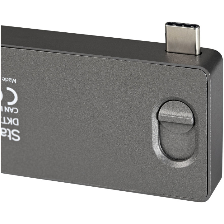 StarTech.com Adaptateur Multiport USB-C pour MacBook Pro/Air - USB Type-C vers HDMI 4K, Alimentation 100W, Slot SD/MicroSD, Hub