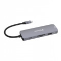 Verbatim CMH-08 USB Type-C 5000 Mbit/s Argent