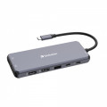 Verbatim CMH-14 USB Type-C 5000 Mbit/s Argent