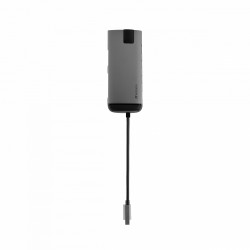 Verbatim 49142 station d'accueil USB 3.2 Gen 1 (3.1 Gen 1) Type-C Noir, Argent