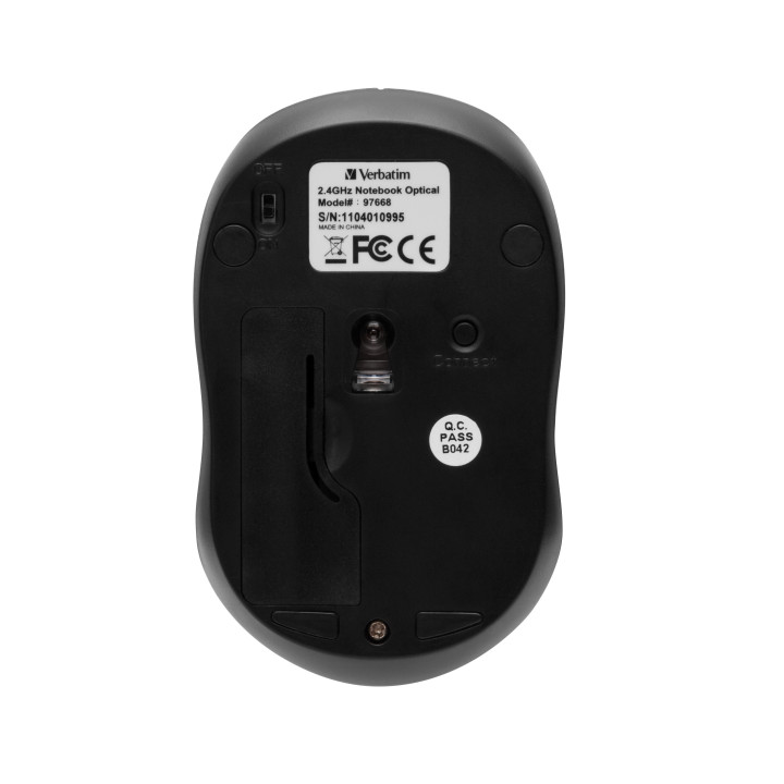 Verbatim Go Nano souris RF sans fil 1600 DPI