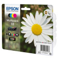 Epson Daisy Multipack "Pâquerette" 18 - Encre Claria Home N,C,M,J