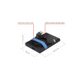 Verbatim Store'N'Go Enclosure Kit Boîtier disque dur/SSD Noir, Bleu 2.5"