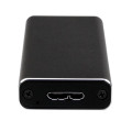 StarTech.com Boîtier Aluminium M.2 SSD vers USB 3.0 (5Gbps) avec UASP - Noir - M.2 NGFF SATA avec Clé B & Clé B+M - Boîtier