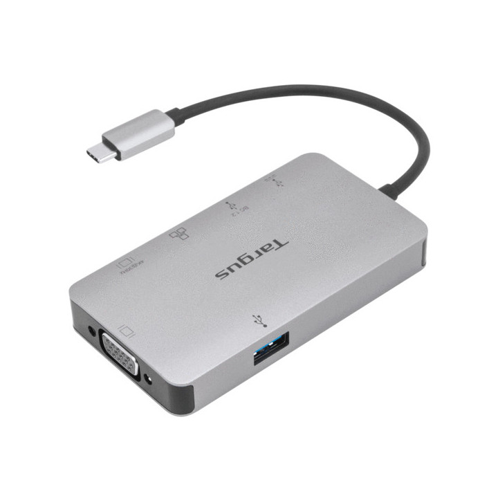 Targus DOCK419 Avec fil USB 3.2 Gen 1 (3.1 Gen 1) Type-C Gris