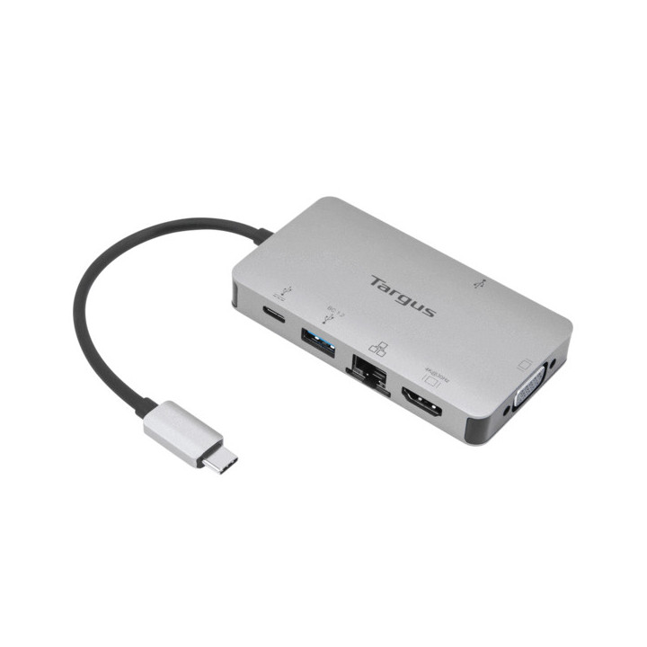 Targus DOCK419 Avec fil USB 3.2 Gen 1 (3.1 Gen 1) Type-C Gris