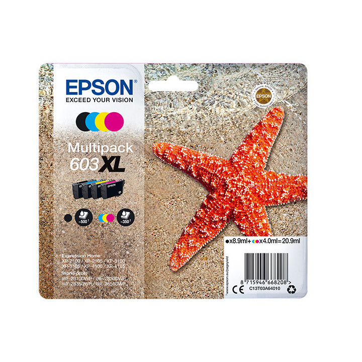 Epson Multipack 4-colours 603XL Ink