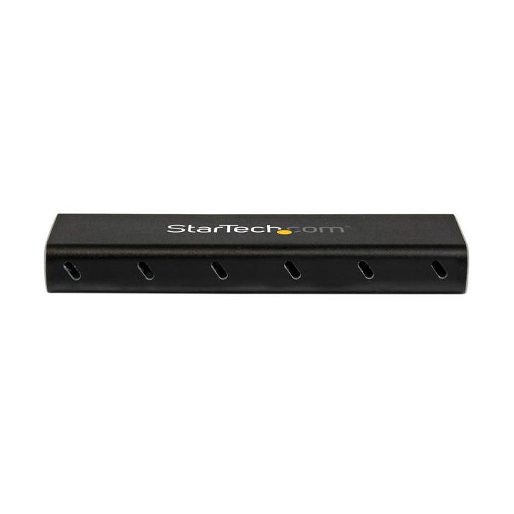 StarTech.com Boîtier USB 3.1 (10 Gb/s) pour SSD SATA M.2 NGFF avec câble USB-C - Aluminium