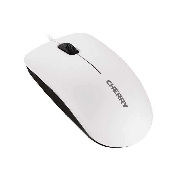 CHERRY MC 1000 Souris filaire, blanc grisé, USB