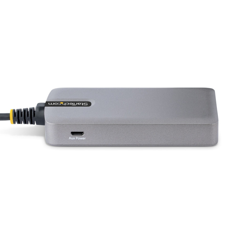 StarTech.com Hub USB 4 Ports - USB 3.0 5Gbps, Alimenté par Bus - Hub USB-A vers 4x USB-A avec entrée d'alimentation auxiliair