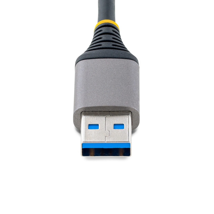 StarTech.com Hub USB 4 Ports - USB 3.0 5Gbps, Alimenté par Bus - Hub USB-A vers 4x USB-A avec entrée d'alimentation auxiliair