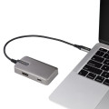StarTech.com Adaptateur Multiport USB-C - Mini Dock USB Type-C vers 4K 60Hz HDMI 2.0 - 100W Power Delivery Pass-trough – Hub 