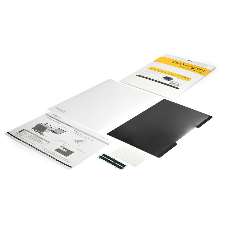 StarTech.com Écran de confidentialité pour ordinateur portable 15,6" - Filtre de sécurité magnétique amovible pour écran 