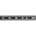 StarTech.com Adaptateur Multiports USB-C - USB-C vers HDMI ou Mini DisplayPort 4K 60Hz - Alimentation 100W Passthrough - Hub US