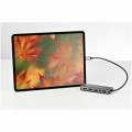 StarTech.com Adaptateur Multiports USB-C - USB-C vers HDMI ou Mini DisplayPort 4K 60Hz - Alimentation 100W Passthrough - Hub US