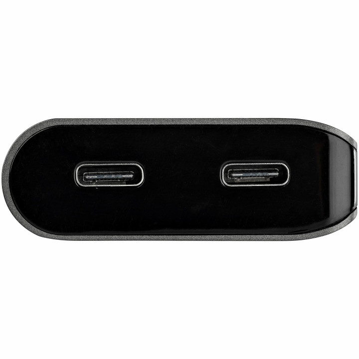 StarTech.com Adaptateur Multiports USB-C - USB-C vers HDMI ou Mini DisplayPort 4K 60Hz - Alimentation 100W Passthrough - Hub US