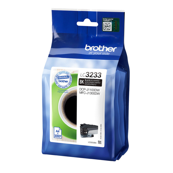 Brother LC3233BK - Cartouche d'encre originale – Noir