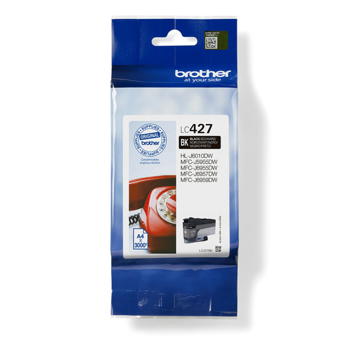 Brother LC427BK - Cartouche d'encre originale - Noir