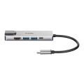 D-Link DUB-M520 station d'accueil Avec fil Thunderbolt 3 Aluminium