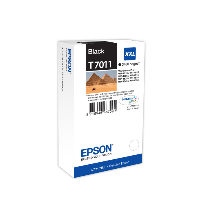 Epson Encre Noire XXL (3 400 p)