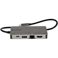 StarTech.com Adaptateur Multiports USB-C - USB-C vers HDMI 4K 30Hz ou VGA 1080p - Mini Dock USB Type-C avec Alimentation 100W P