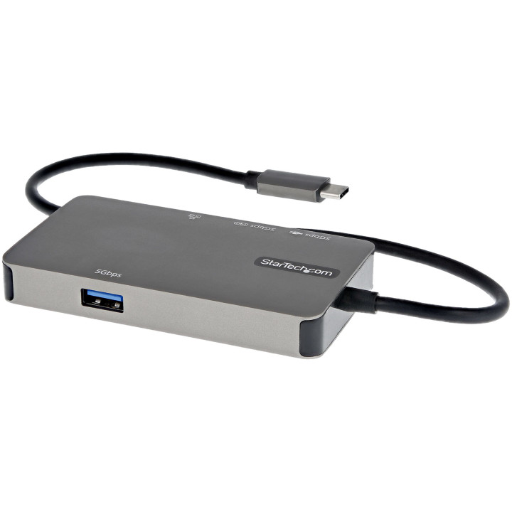 StarTech.com Adaptateur Multiports USB-C - USB-C vers HDMI 4K 30Hz ou VGA 1080p - Mini Dock USB Type-C avec Alimentation 100W P
