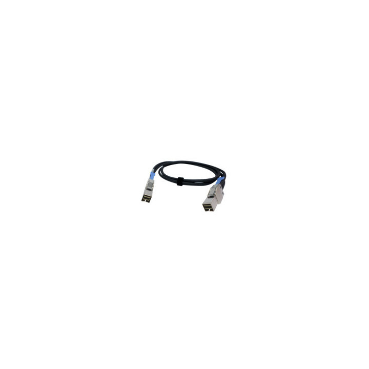 QNAP CAB-PCIE10M-8644-4X câble Serial Attached SCSI (SAS) 1 m Noir