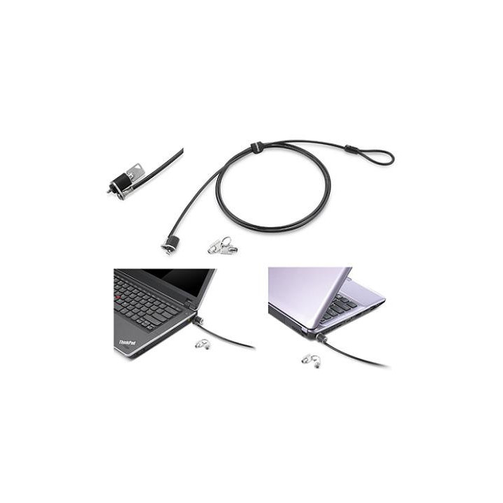 Lenovo 57Y4303 câble antivol Noir, Argent 1,52 m