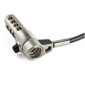 StarTech.com Câble de Verrouillage Universel à Combinaison de 2 m pour Ordinateur Portable - Combinaison à 4 Chiffres - Comp