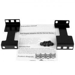 StarTech.com Kit adaptateur de profondeur de rail pour rack de serveur 1U