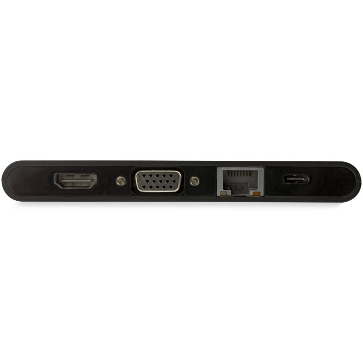 StarTech.com Adaptateur Multiport USB-C - Mini Dock USB Type C avec 4k HDMI ou 1080p VGA - 100W Power Delivery Passthrough, Hub