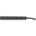 StarTech.com Adaptateur Multiport USB-C - Mini Dock USB-C avec HDMI 4K, 3x USB 3.0 Hub, SD/SDHC, GbE, 60W PD 3.0 Pass-Through -