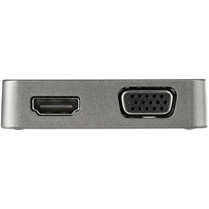 StarTech.com Adaptateur mulitport USB-C - Câble intégré de 29 cm - USB 3.1 Gen 2 - 10 Gbps - HDMI et VGA