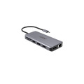 Acer 12-in-1 Type-C Dongle Avec fil USB 3.2 Gen 1 (3.1 Gen 1) Type-C Argent