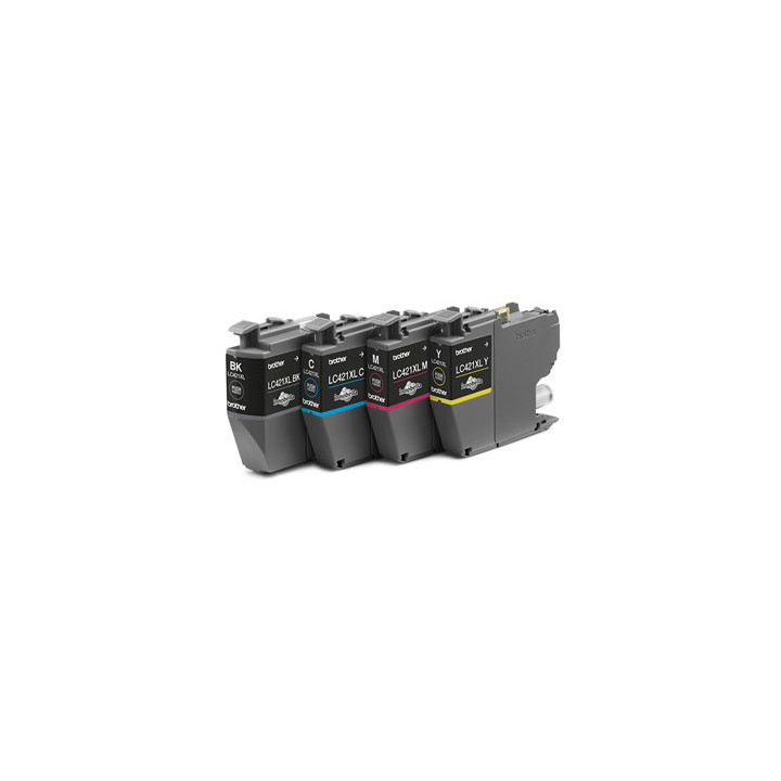 Brother LC421XLVAL - Pack de 4 cartouches d'encre originales