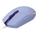 Logitech G G102 Lightsync souris Jouer USB Type-A 8000 DPI